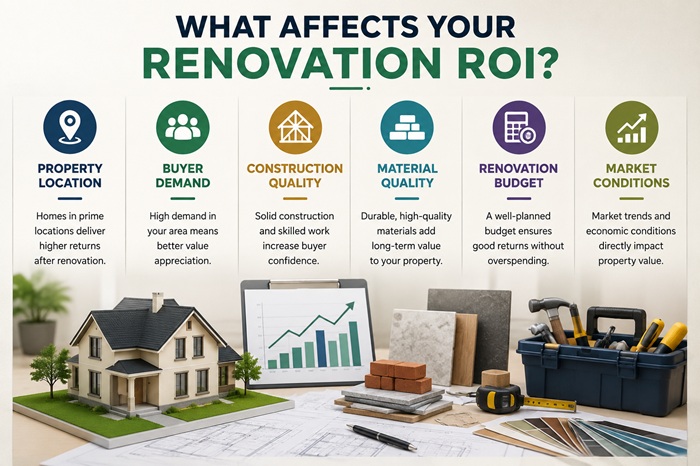 what affects renovation roi